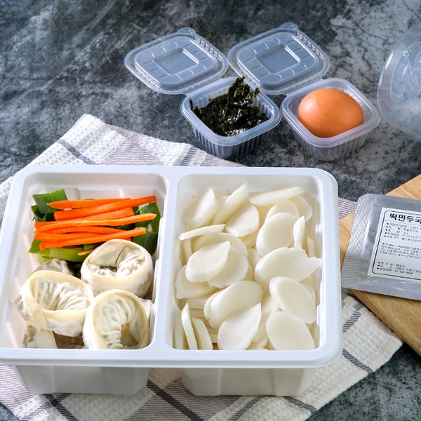 [Meal kit] Rice cake and dumpling soup